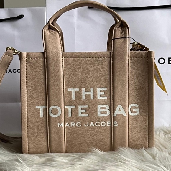 Marc Jacobs The Leather Mini Tote Bag - Picture 1 of 14